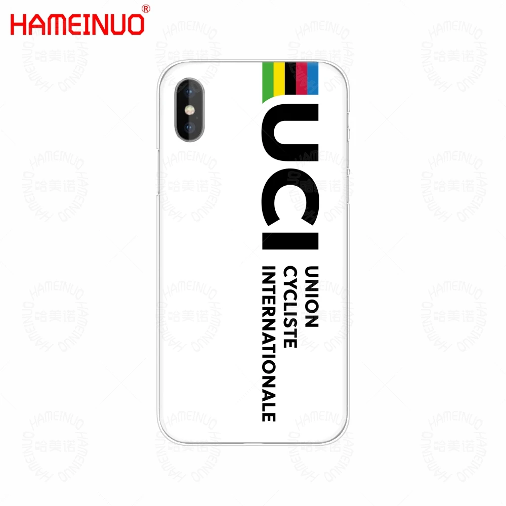 HAMEINUO велосипед в полоску мира Road Race сотового телефона чехол для iphone X 8 7 6 4 4S 5 5S SE 5c 6s плюс - Цвет: 40753
