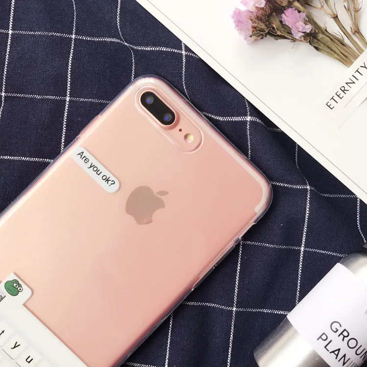 Модные чехлы для iPhone 7 Plus чехол телефона с милыми животными задняя крышка