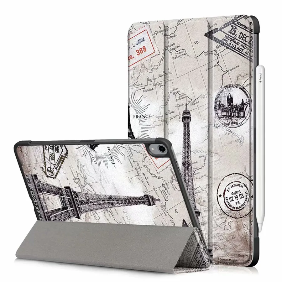 Чехол для iPad Pro 1"() Smart Cover Funda модель A80 для нового iPad Pro 11 дюймов цветной Складной флип-чехол с подставкой