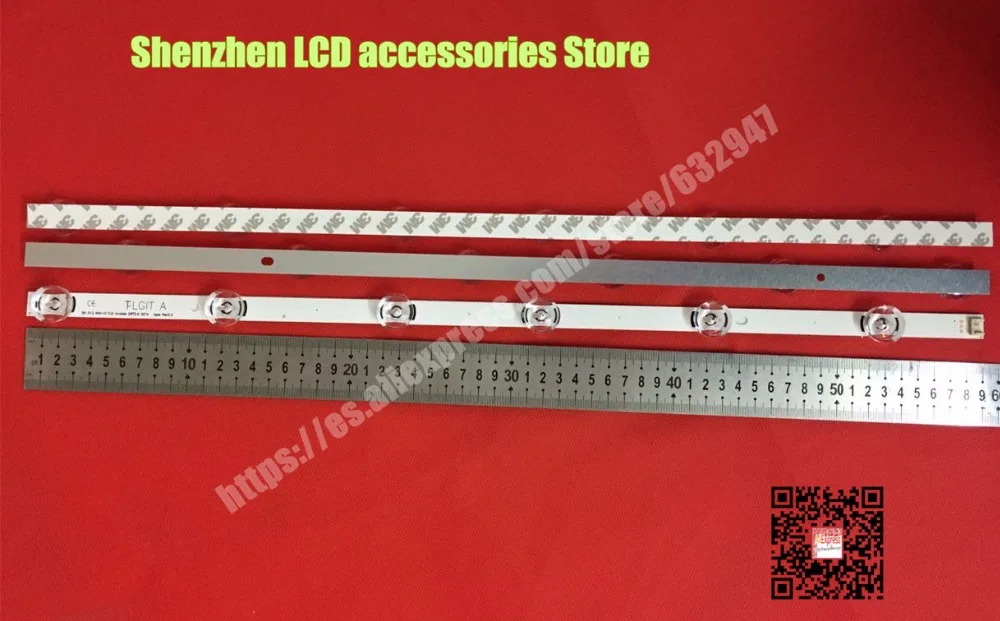 6 шт./лот для Светодиодный подсветка полосы типа 6916L-2100A для 3" LG 32LF630V ТВ, LC320DUE FH A1 2 шт+ 1 шт B 59 см
