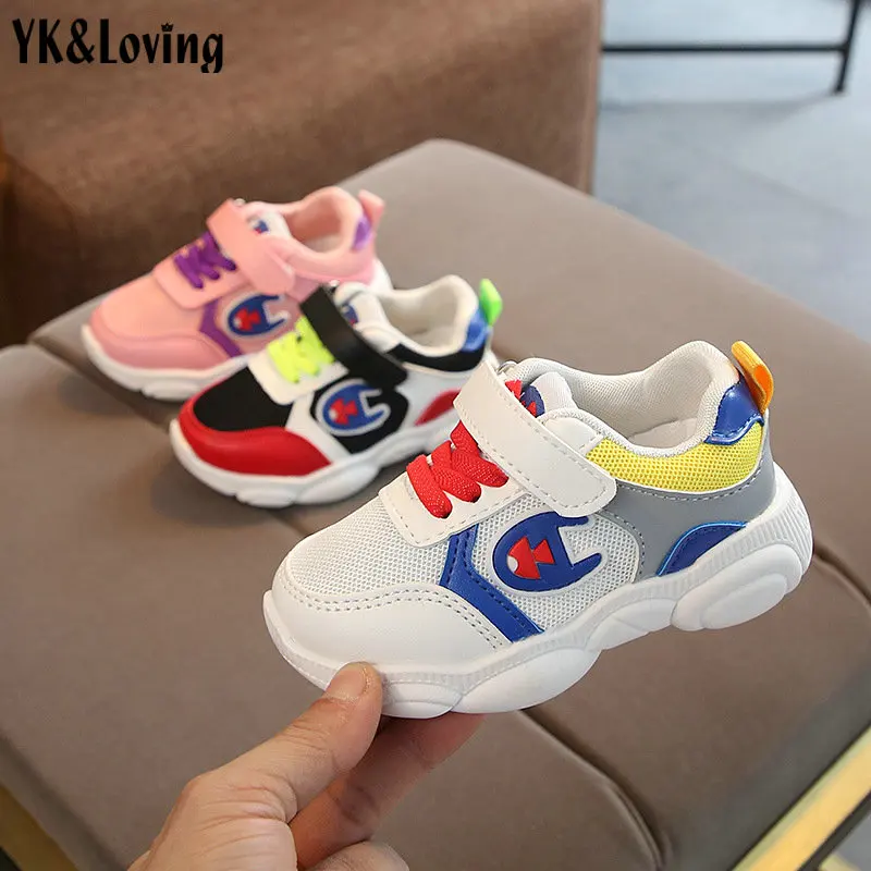 2019 spring new children's shoes mesh color tennis breathable sports fashion girls boys | Детская одежда и обувь