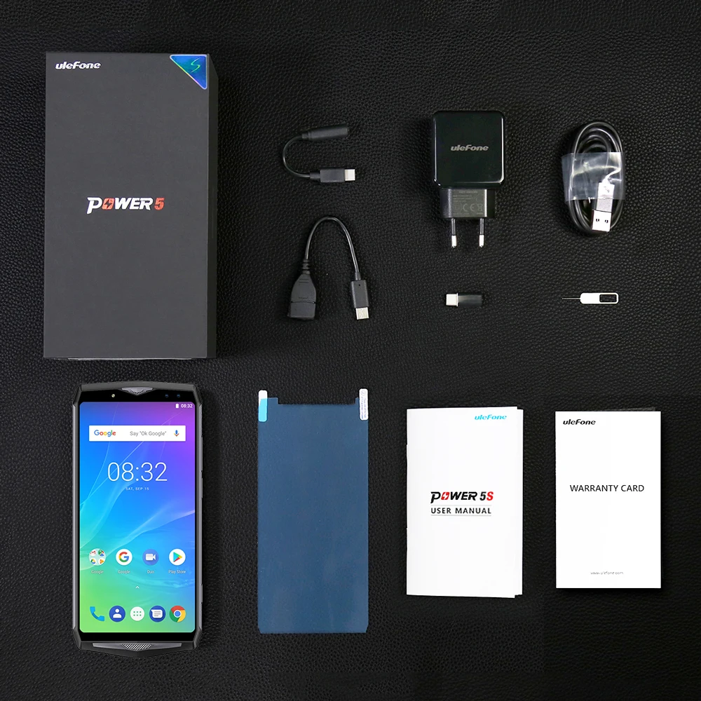 Ulefone мощность 5S 13000 мАч Мобильный телефон Android 8 1 6 0 &quotFHD MTK6763 Octa Core 4 Гб + 64 21MP уход за