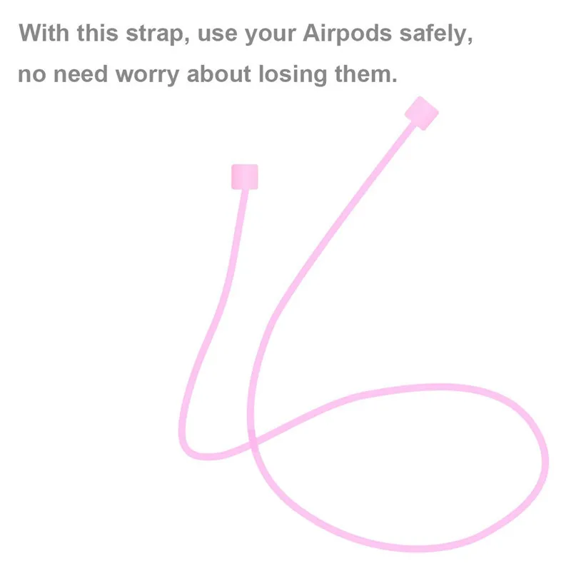 Ремешок для наушников Apple IPhone 7 Airpods Air Pods защита от потери Bluetooth наушники мягкий