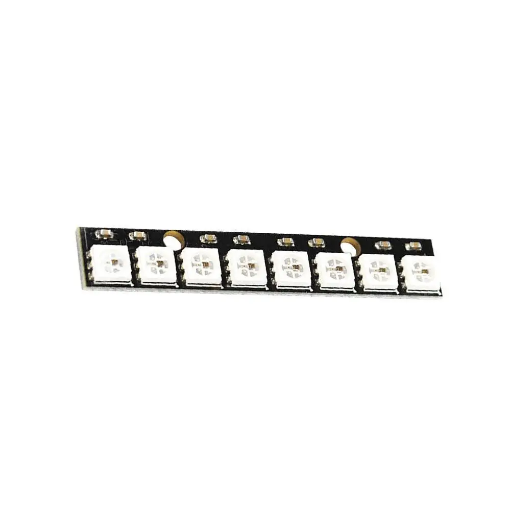 5 шт. 8 битный WS2812 5050 RGB светодиодный Встроенный полноцветный фонарь макетная