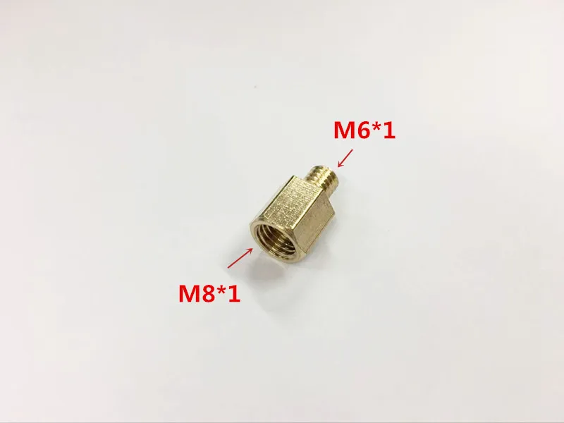 M6 * 1 наружная резьба/M8*1 Прямой адаптер с внутренней резьбой/адаптер для системы