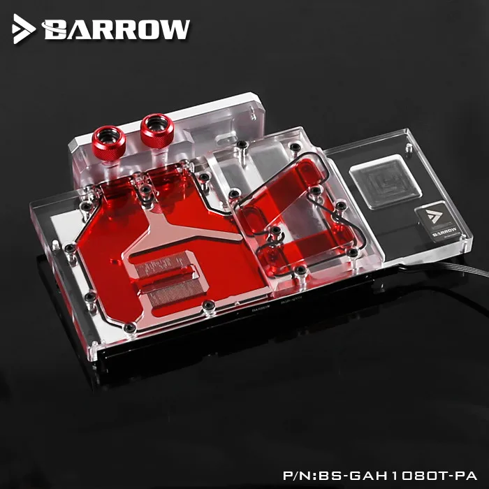 Барроу BS GAH1080T PA LRC 2 0 полное покрытие графическая карта водяного охлаждения блок