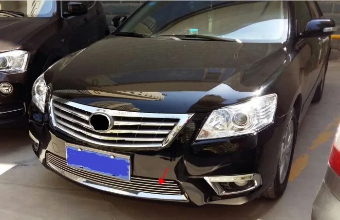 Стайлинг автомобиля 1 шт. Хромированная передняя решетка из нержавеющей стали