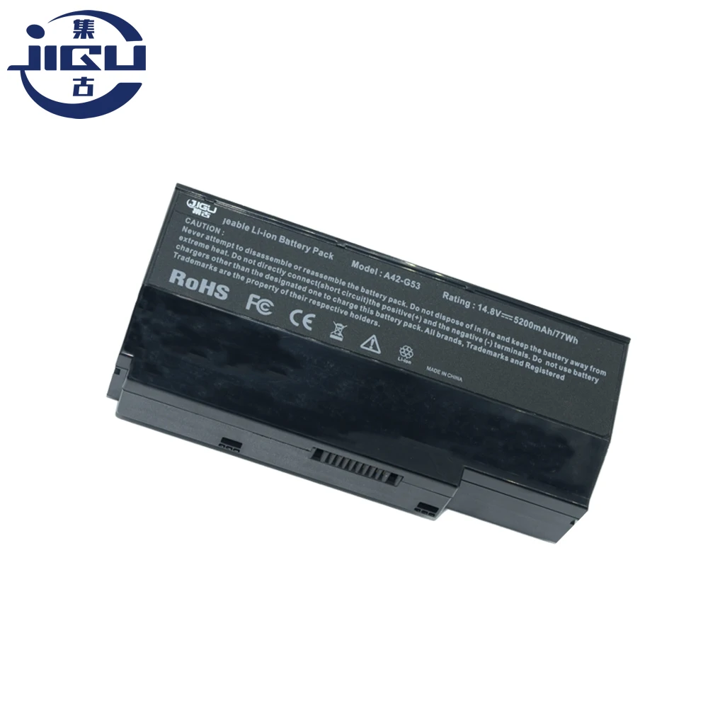JIGU Аккумулятор для ноутбука ASUS 8 ячеек Батарея для ASUS G53 G53JW G53Sw G53Sx G73 G73Jh G73Jw VX7 A42-G73
