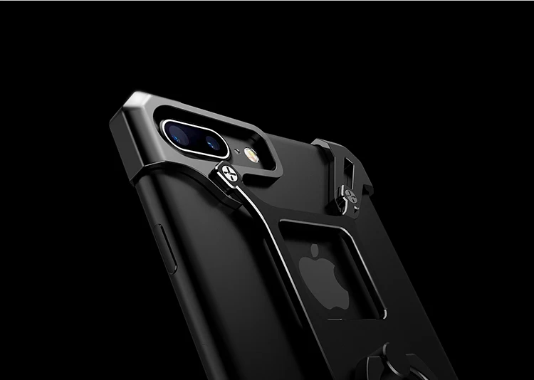 Марка NILLKIN barde металлический корпус с защитой от повреждений и кольцом для Apple iPhone 7/7 Plus, чехол-накладка на заднюю крышку, Nilkin бампер с розничной посылка