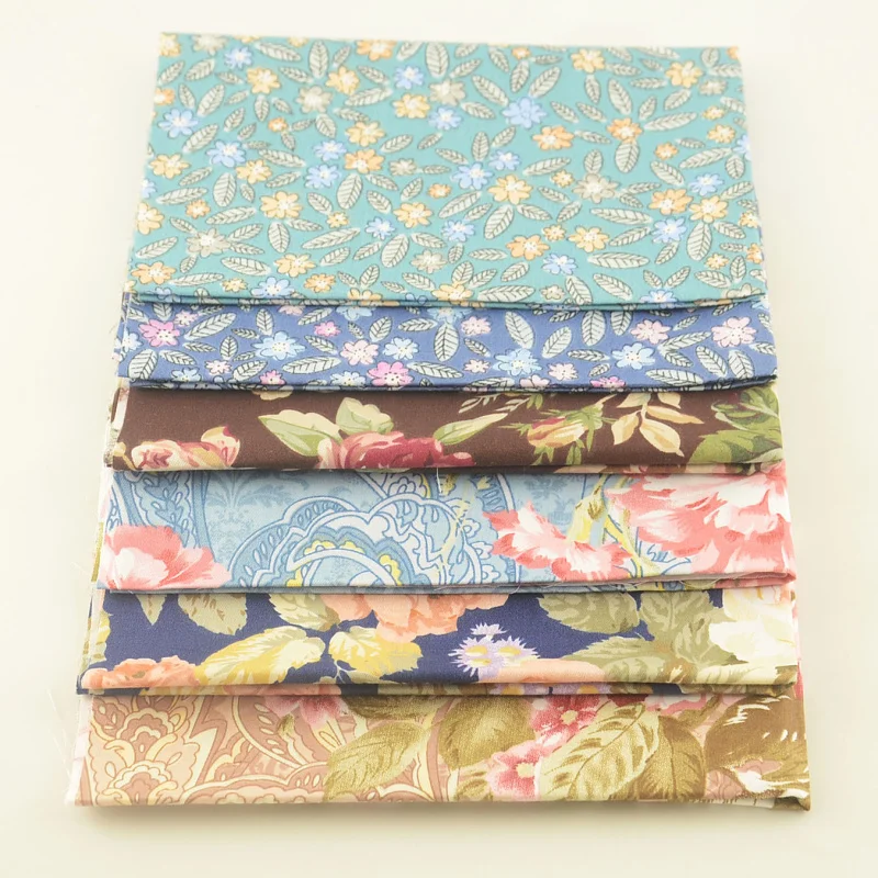 Booksew 100% хлопчатобумажная саржевая ткань измерители цветочный дизайн шитье