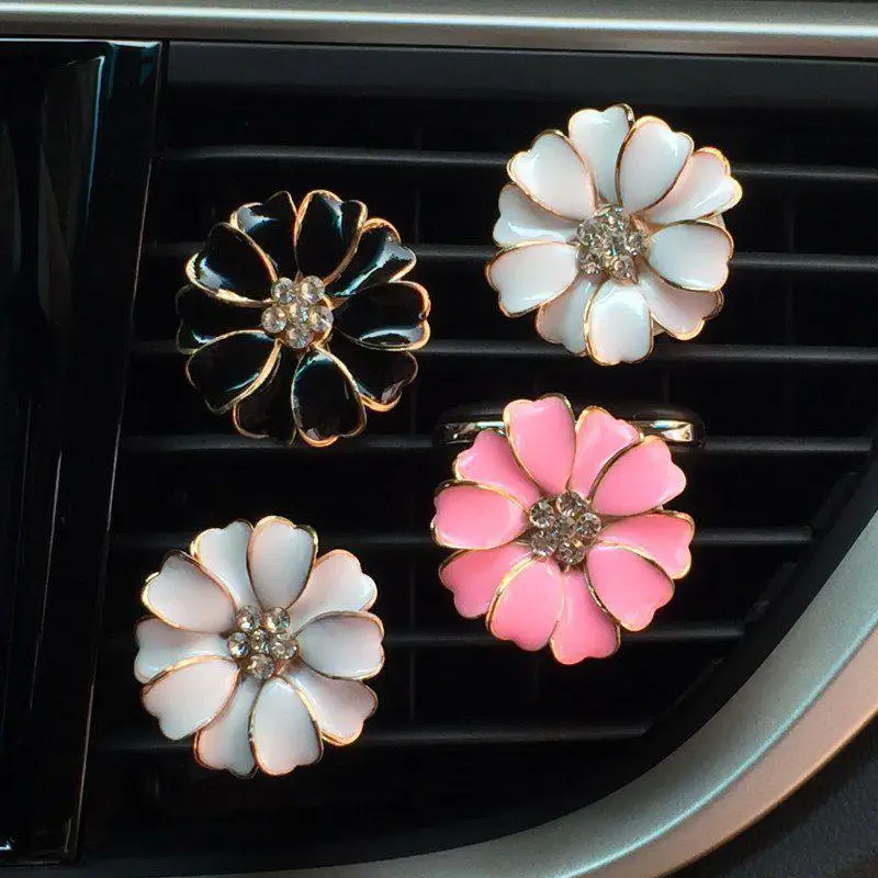 1PCS Auto Car Daisy Flower Air Outlet Fragrant Perfume Clip Freshener Diffuser | Автомобили и мотоциклы