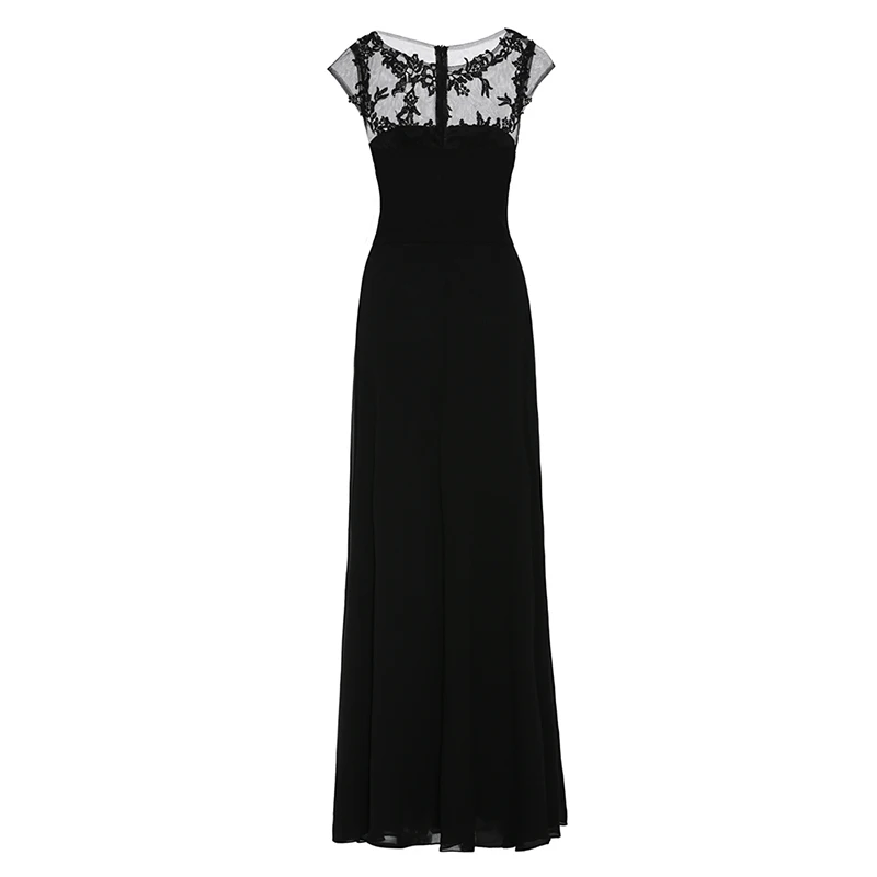 Tanpell, вечернее платье трапециевидной формы с аппликацией, Серебряное платье с бантом, рукава-крылышки, длина до пола, женское вечернее платье для официальных мероприятий, свадеб, вечеринок, длинное вечернее платье es