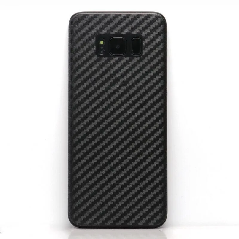50 шт. = задняя крышка из углеродного волокна защитная пленка наклейка для Samsung Galaxy
