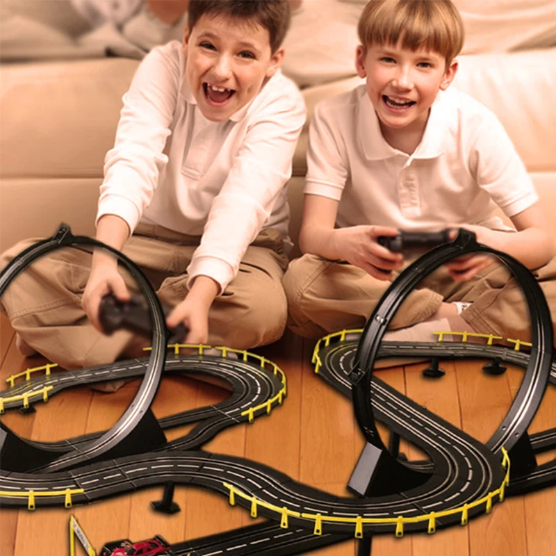 1:43 RC трек автомобиль игрушки электрические Проводные с дистанционным