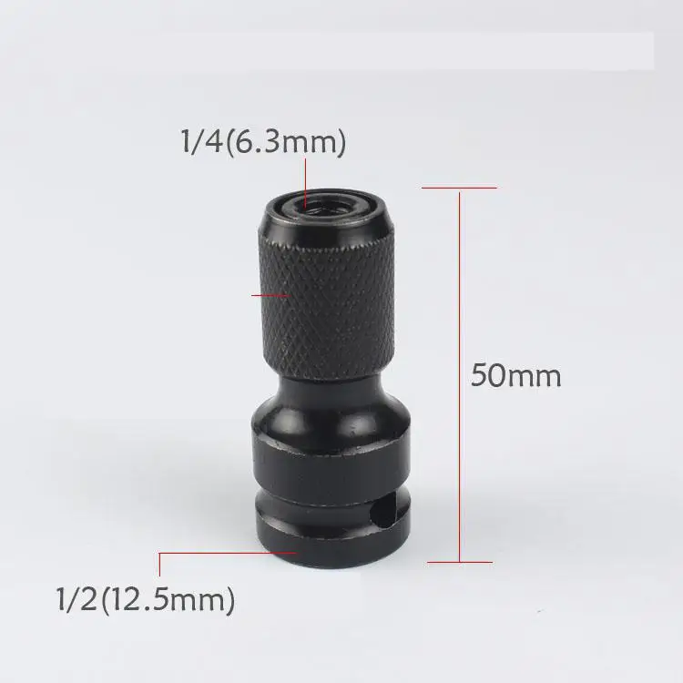 Электрический гаечный ключ конверсии головки внутренний шестигранник 1/2