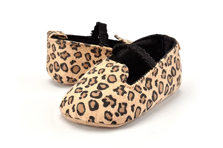 

Hot Retail Baby Shoes Infant Girls Boys Leopard Print First Walker Shoes Newborn Animal Pattern Crib Shoes Prewalkers 0M-18M