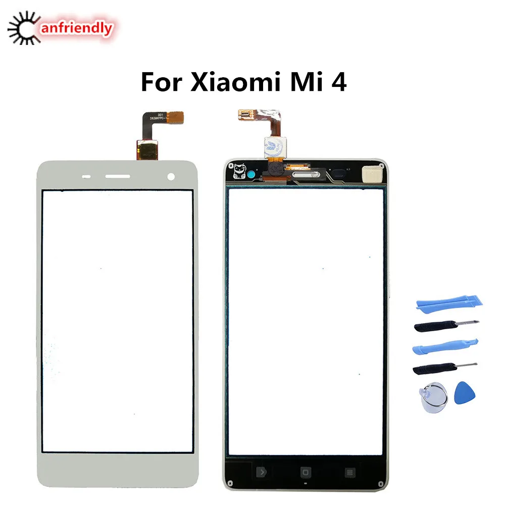Запасная сенсорная панель для Xiaomi Mi 4 Mi4 запасные части ремонта сенсорного экрана