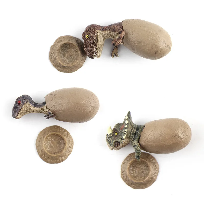 3 шт./компл. яйцо динозавра люк детский подарок игрушка модель детская подставка