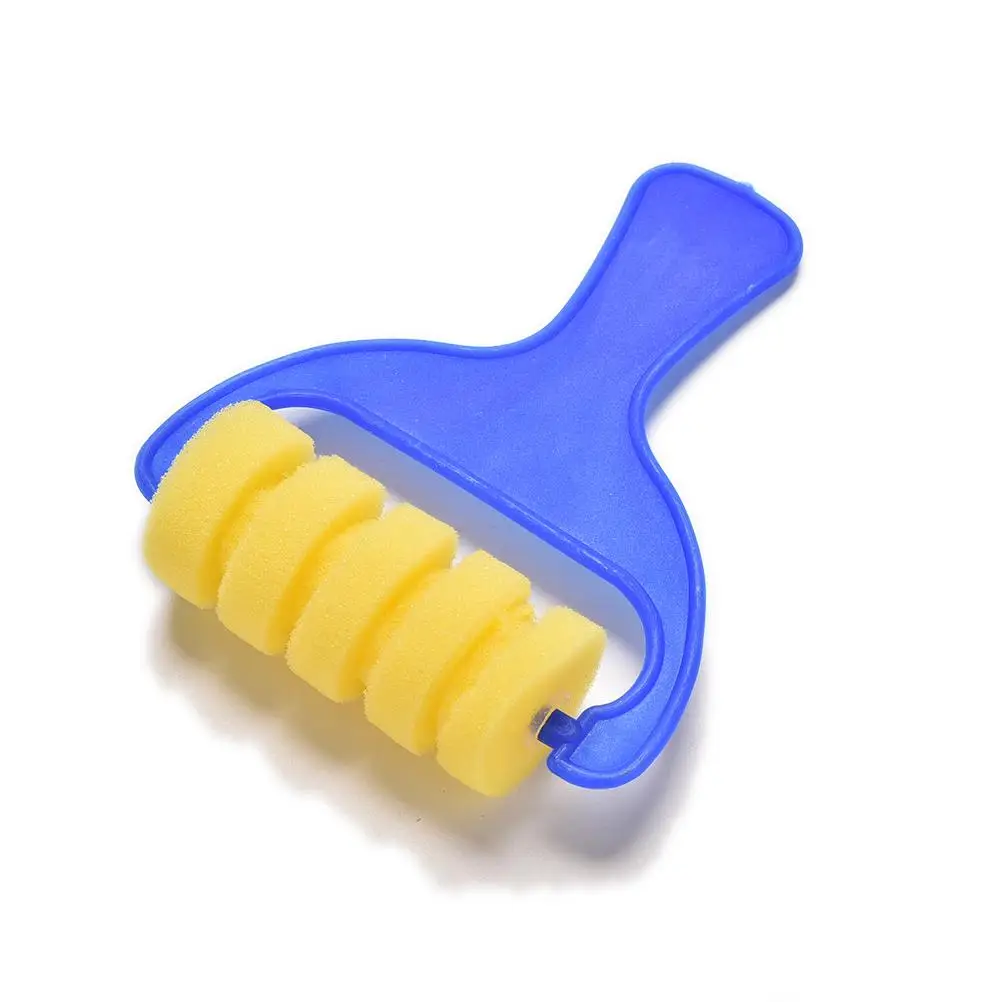 4 шт. креативный набор для детей желтая губчатая кисть детские игрушки рисования