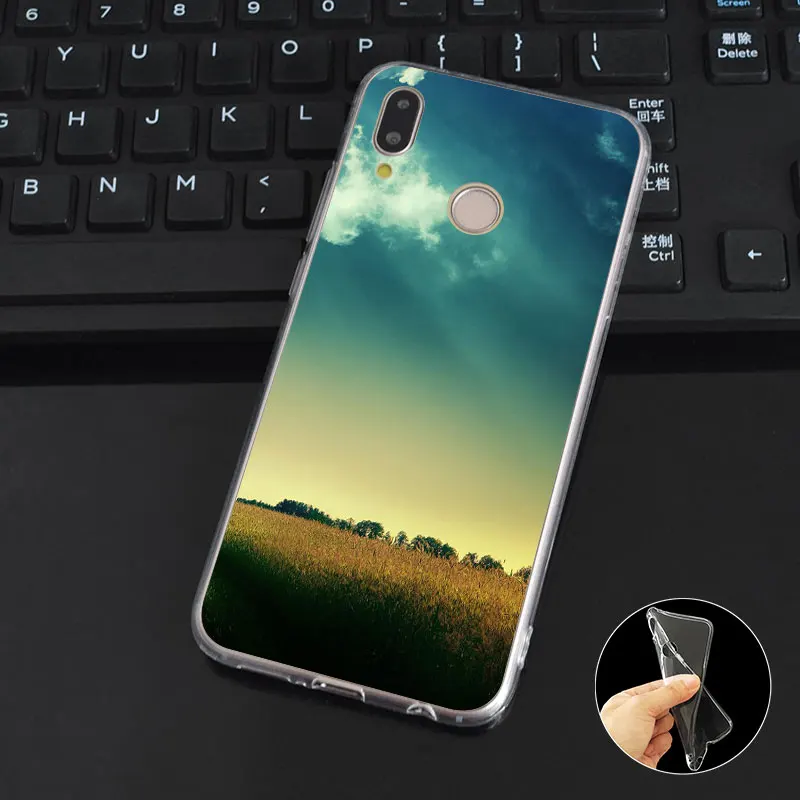 DREAMFOX M432 крутой пейзаж Мягкий ТПУ силиконовый чехол для Huawei Honor 6a 6C 7X9 10 P20 P30 Lite Pro P