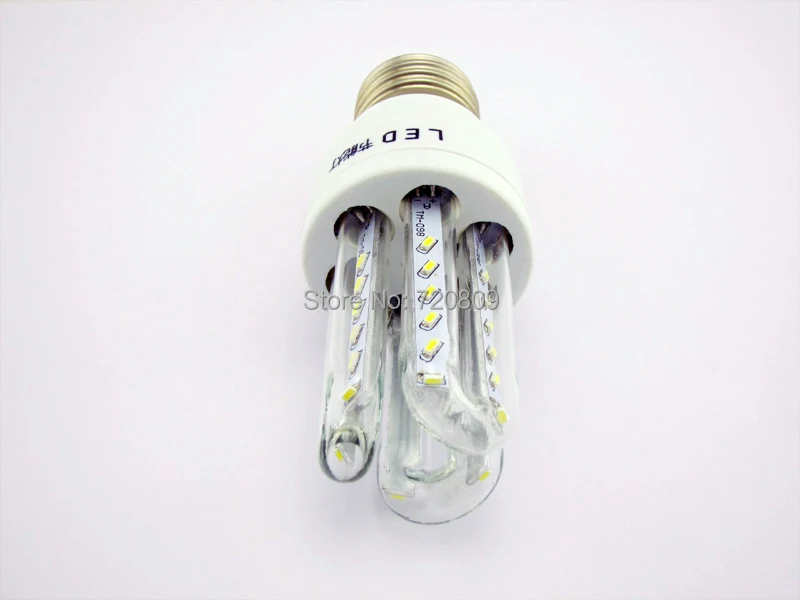 

Free Shipping 10pcs/lot E27/B22 3U LED 3W Corn Bulb Energy Saving Fluorescent CFL Shape Lamp 85-265v Pure/Warm white