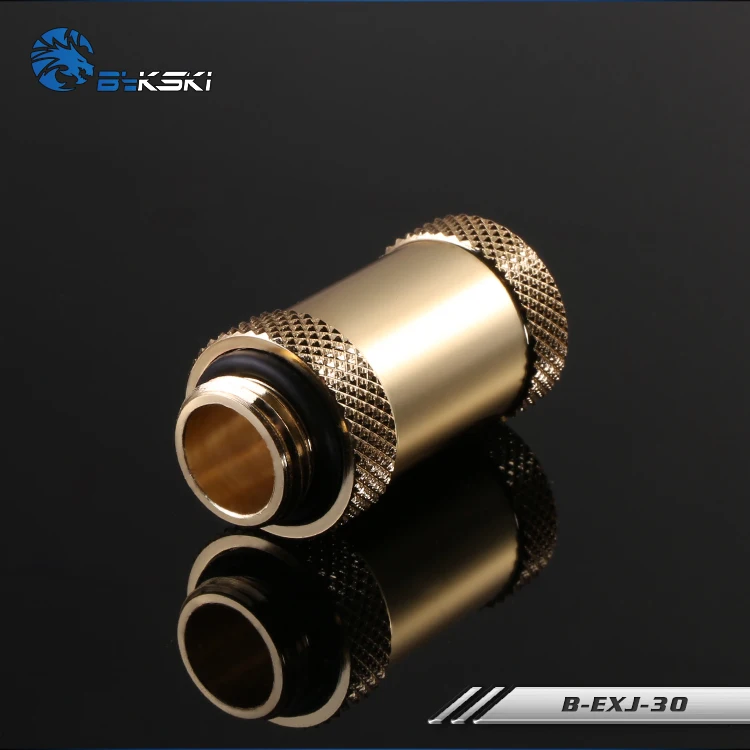 Bykski B-EXJ-30 G1/4 ''мужского и женского пола 30 мм полированная крепление удлинителя с G1/4" Нитки ПК водяного охлаждения