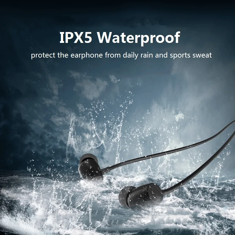 Bluetooth наушники Andevis IPX5 водонепроницаемая Спортивная беспроводная гарнитура с