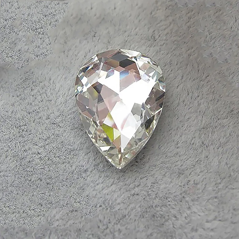4*6mm-20*30 мм 50 шт в наборе форма капли Хрустальное pointback Свободные Стразы diy/Дизайн