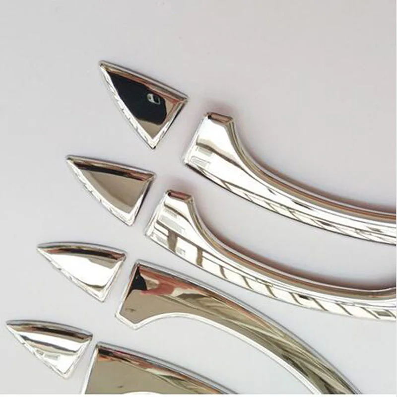 ABS Chrome Door Handle Covers For Audi A6 2015 2016+ Car Styling Stickers Accessories 8 Pcs | Автомобили и мотоциклы