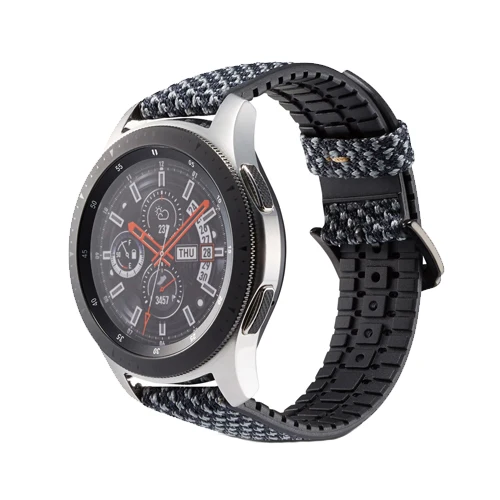 22 мм Универсальный браслет для samsung Galaxy Watch 46 мм/gear S3 Classic/S3 Frontier huawei watch gt ремешок силиконовый браслет - Цвет ремешка: 1