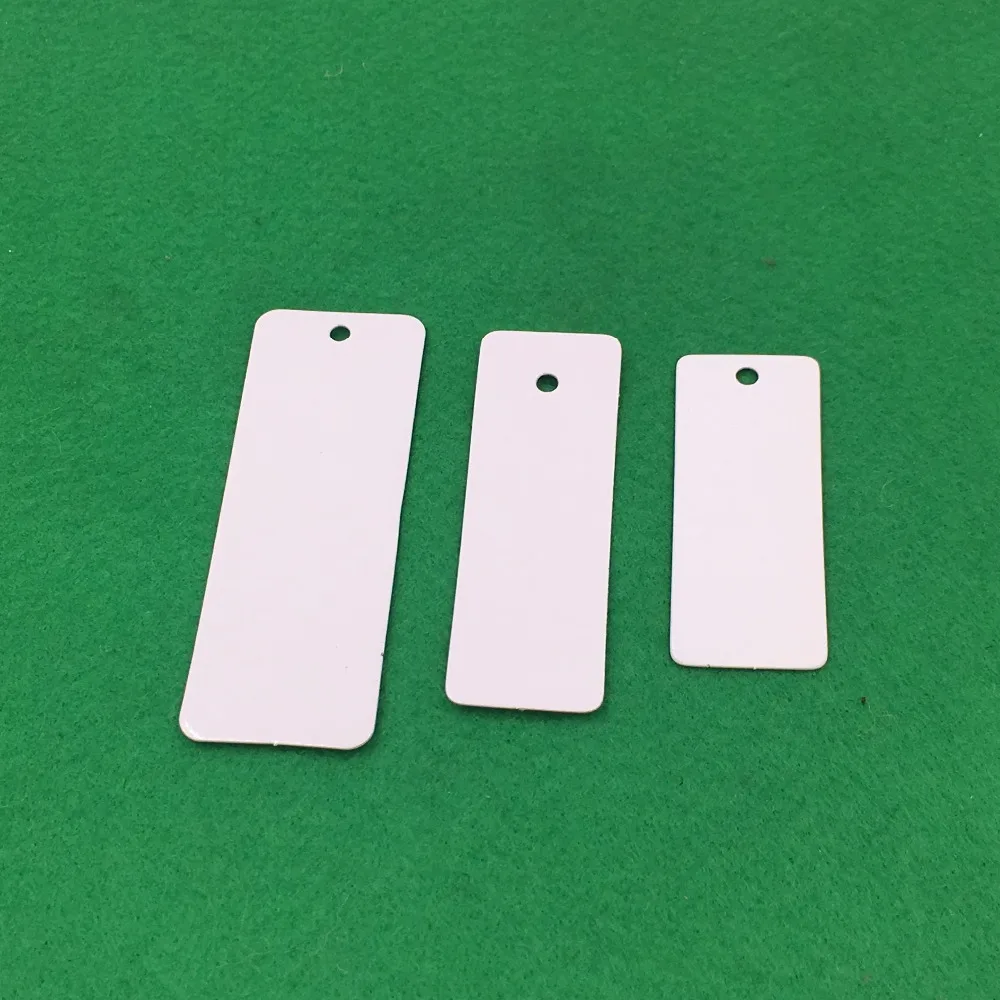 1000 шт белые бумажные прямоугольные простые Висячие бирки пустые этикетки для