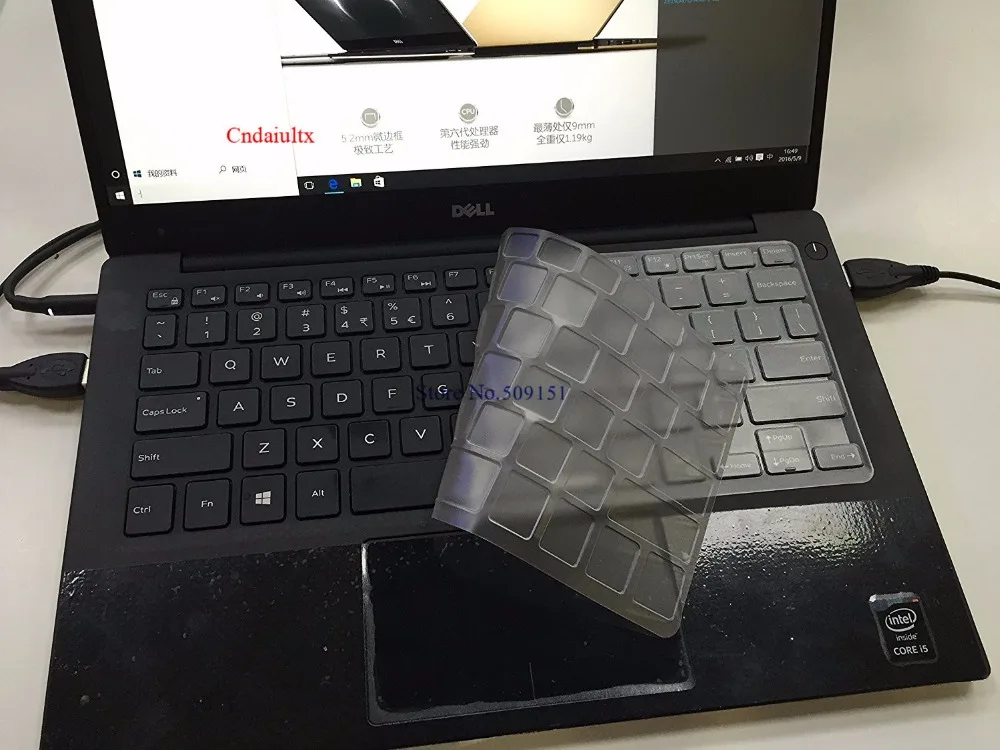 Новая защитная крышка для клавиатуры ноутбука 13 3 DELL XPS 9360 9343 9350 XPS13R 3505 только Dell New