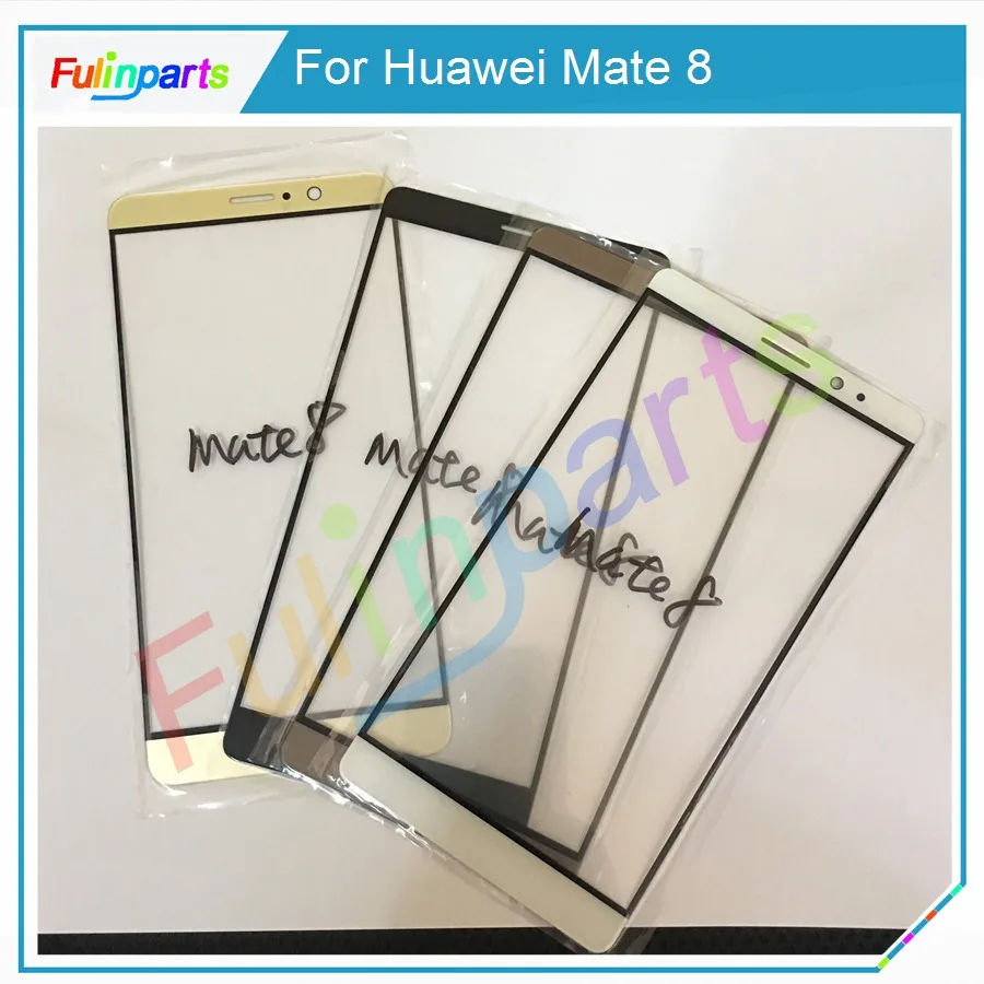 Для Huawei Mate 7 8 9 передний экран внешнее стекло сенсорная внешняя крышка панель