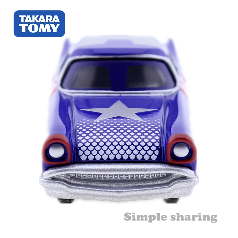 TAKARA TOMY TOMICA Марвел Капитан Америка EVO8.0 модель родстера комплект ракета двор