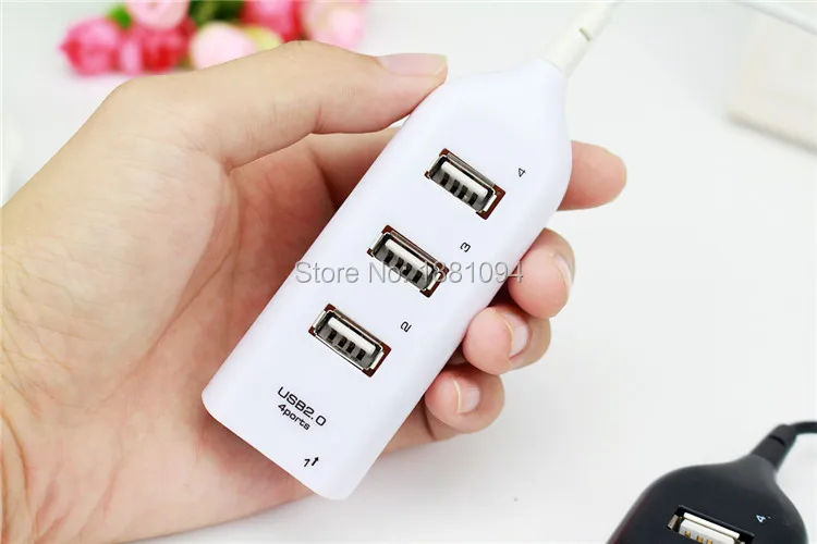 SZAICHGSI мини USB концентратор высокой скорости 4 порта 2 0 с кабелем 480 Мбит/с