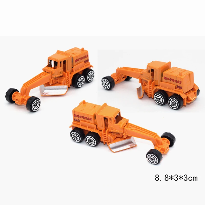 6 шт./компл. мини Diecasts автомобиль сплава строительство транспортного средства