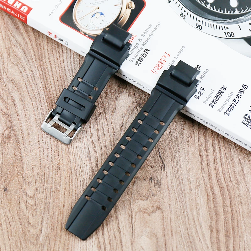 Аксессуары для часов из полимера Черный Сменный ремешок аксессуары Casio G Shock
