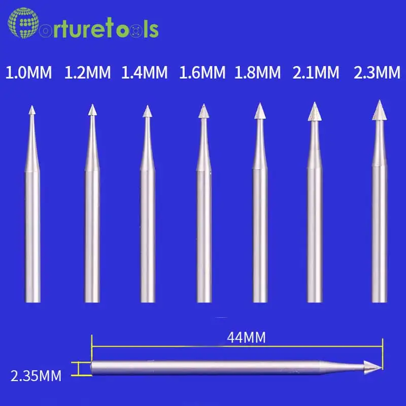 Тип E вольфрамовые резные инструменты фрезы dremel роторные ручные для ювелирных