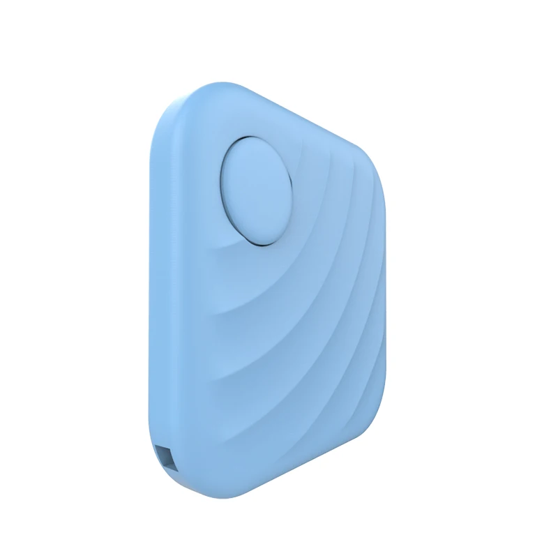 Синий FD мини смарт-трекер Bluetooth Смарт-Искатель для питомцев кошек собак gps трекер детский тег кошелек ключ искатель gps локатор - Цвет: Синий
