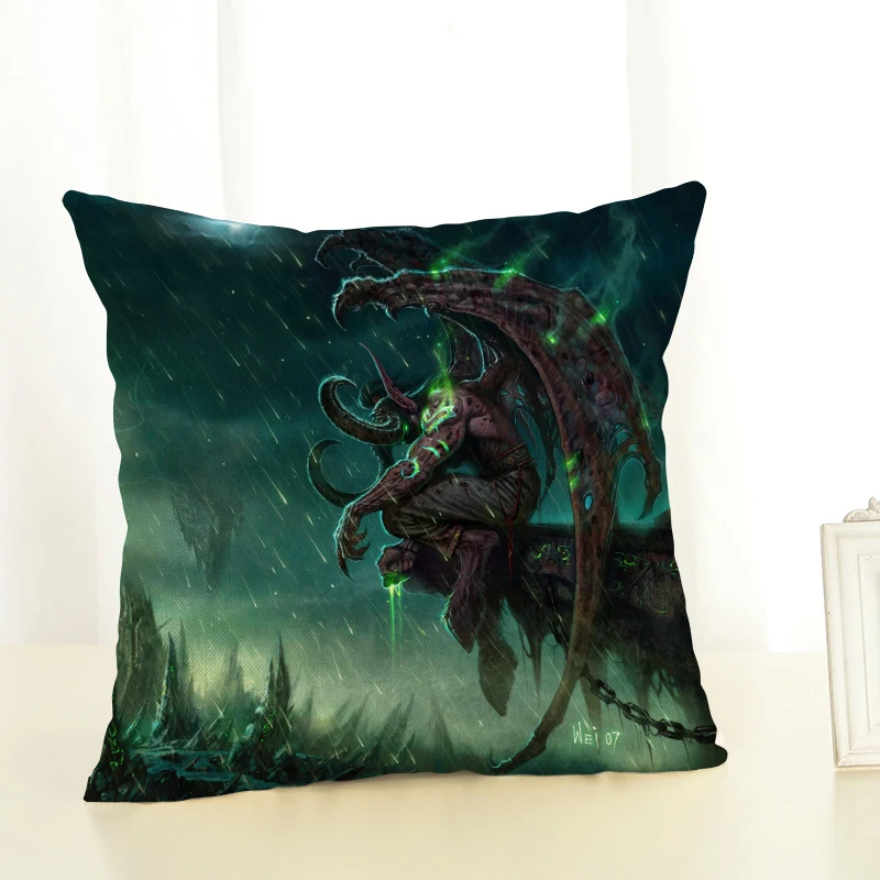 13 WOW Warcrafted Ностальгический чехол для подушки Doomhammer декоративная 3D подушка для дивана и спинки - Цвет: 13