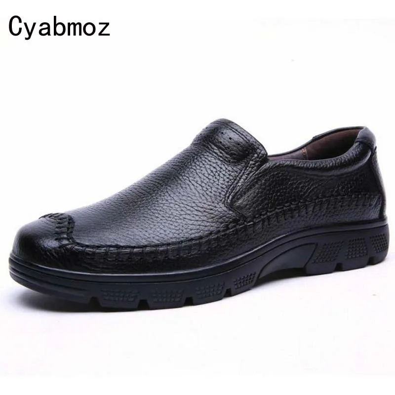 Zapatillas/мужские туфли на плоской подошве Лоферы ручной работы из натуральной кожи