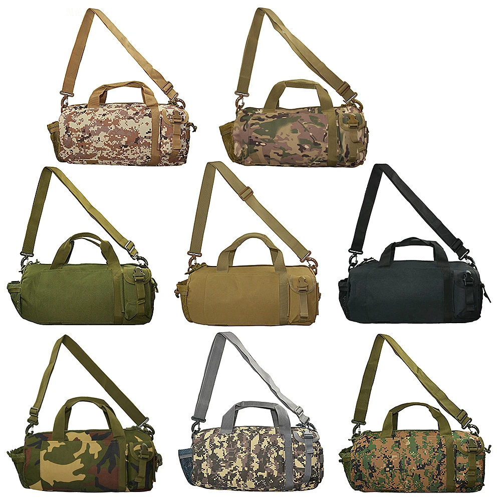 Military Hand Bag Tactical Duffel Bag for Men Outdoor Shouder Bags Sport Fishing Hiking Travel Climbing Shoulder Army Bag