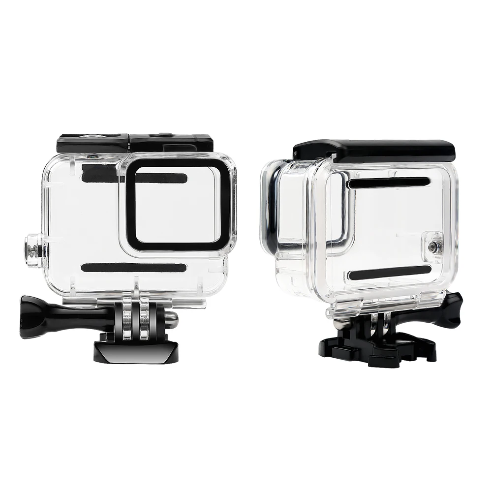 Водонепроницаемый чехол для съемки под водой для GoPro Hero 7 6 5, черный, белый, серебристый защитный корпус для Go Pro Hero 7 6, аксессуары