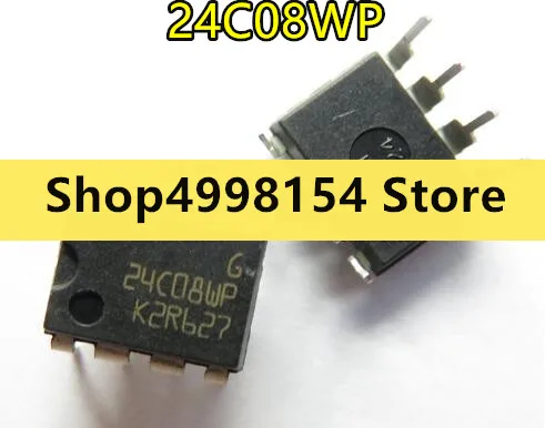 100% новый и оригинальный 24C08 24C08WP|Запасные части| |