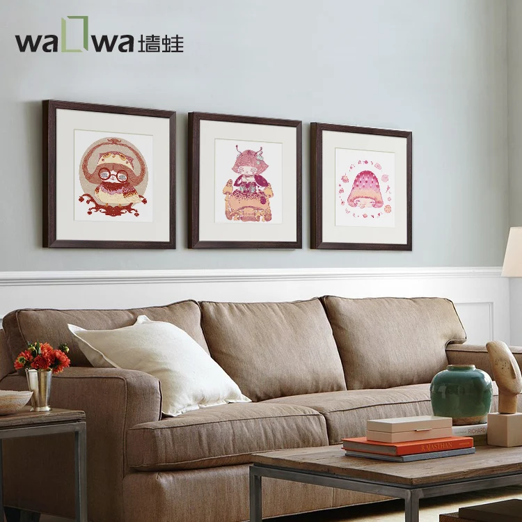 The wall frog wonderful country Lulu Современная Минималистичная рамка для детской комнаты