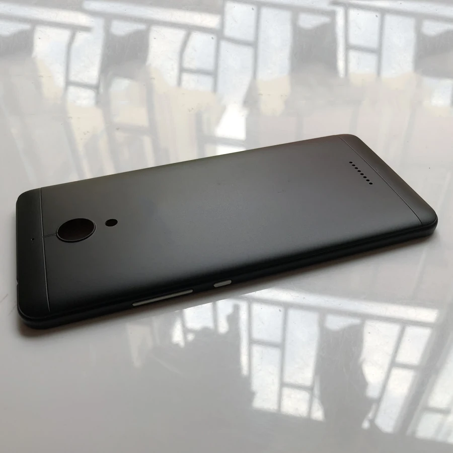 Первоначально для Wiko Tommy2 плюс 5,5 дюймов сзади Корпус замены задняя крышка двери Батарея чехол с боковыми кнопками с логотип