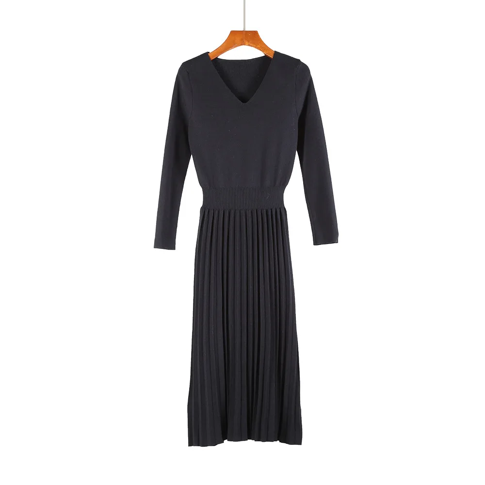 Новинка зимний свитер Heydress вязаное рождественское платье плиссированное