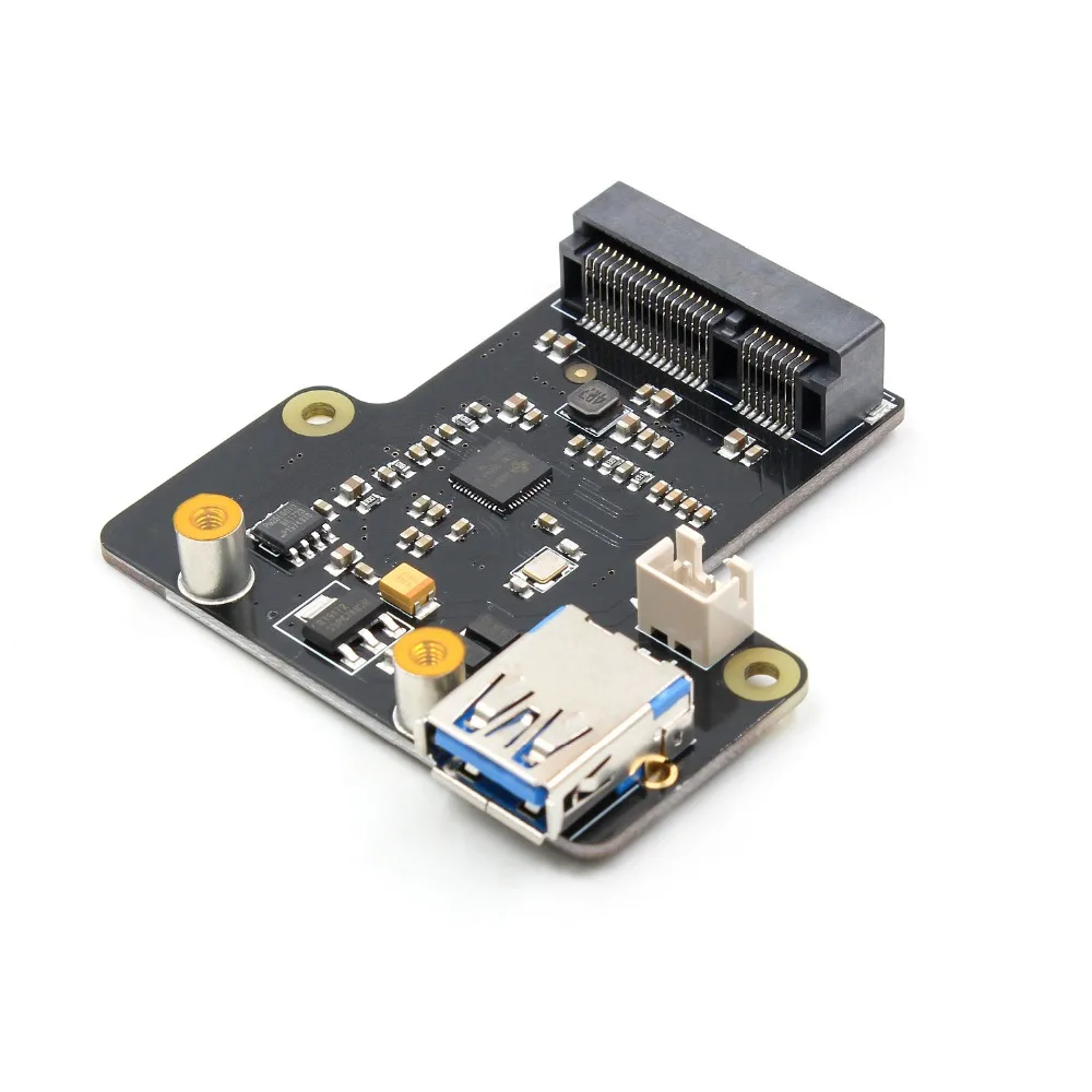 Raspberry pi X850 mSATA SSD диск плата расширения поддерживает 1 ТБ USB 3 0|Интегральные схемы| |