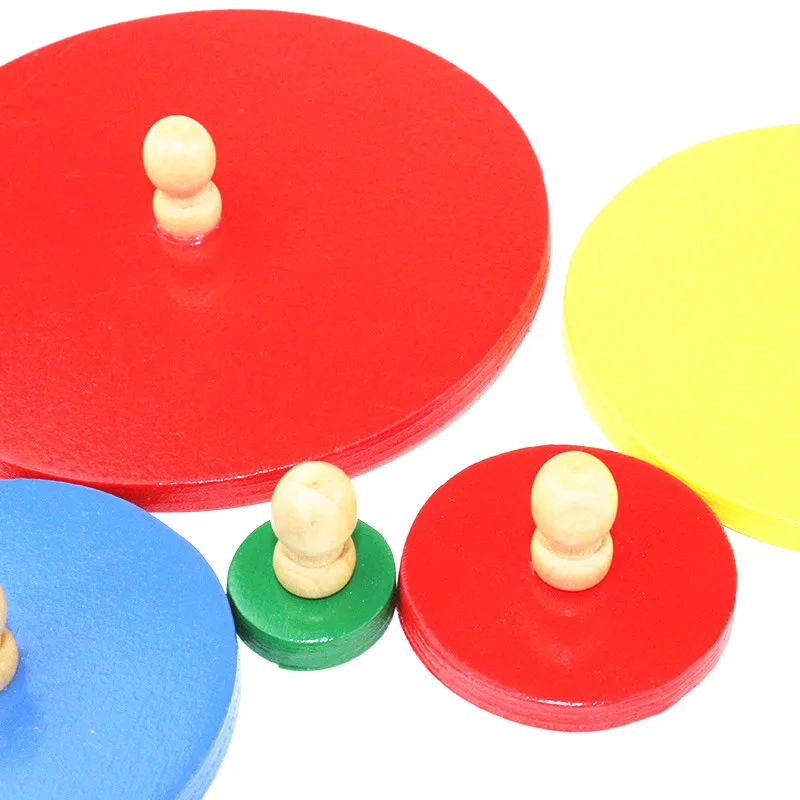 Детская игрушка Монтессори круглая доска для дошкольного раннего обучения