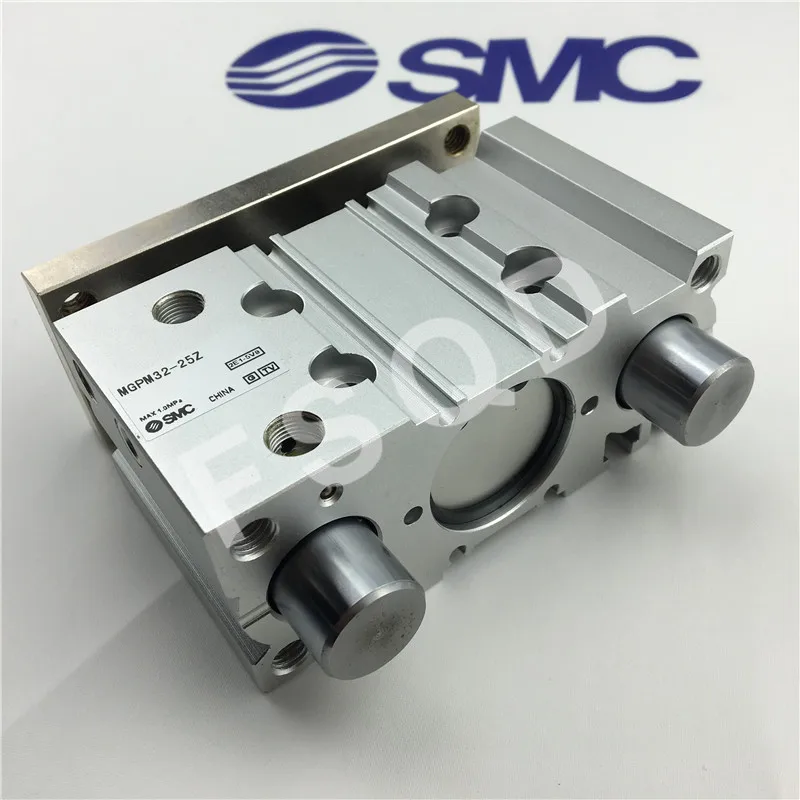 MGPM32-10Z MGPM32-20Z MGPM32-25Z SMC компактный направляющий цилиндр тонкий трехосевой цилиндр с стержнем цилиндр MGPM серии